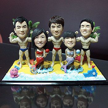 公仔場景組合