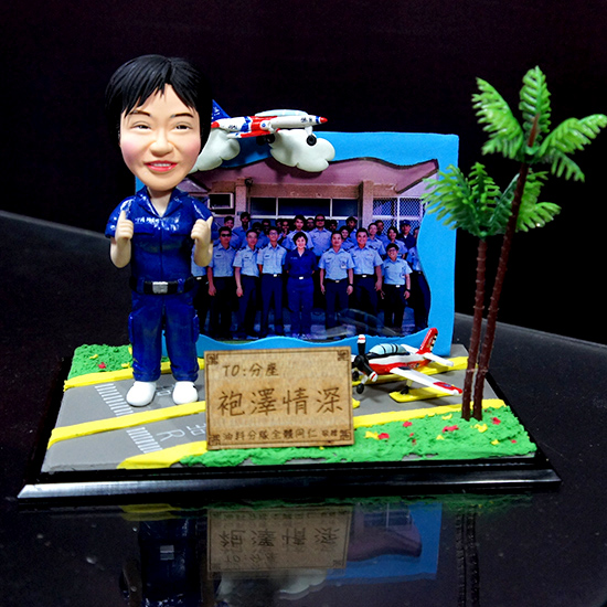 公仔場景組合空軍造型-001