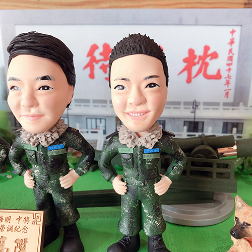 軍人公仔場景組