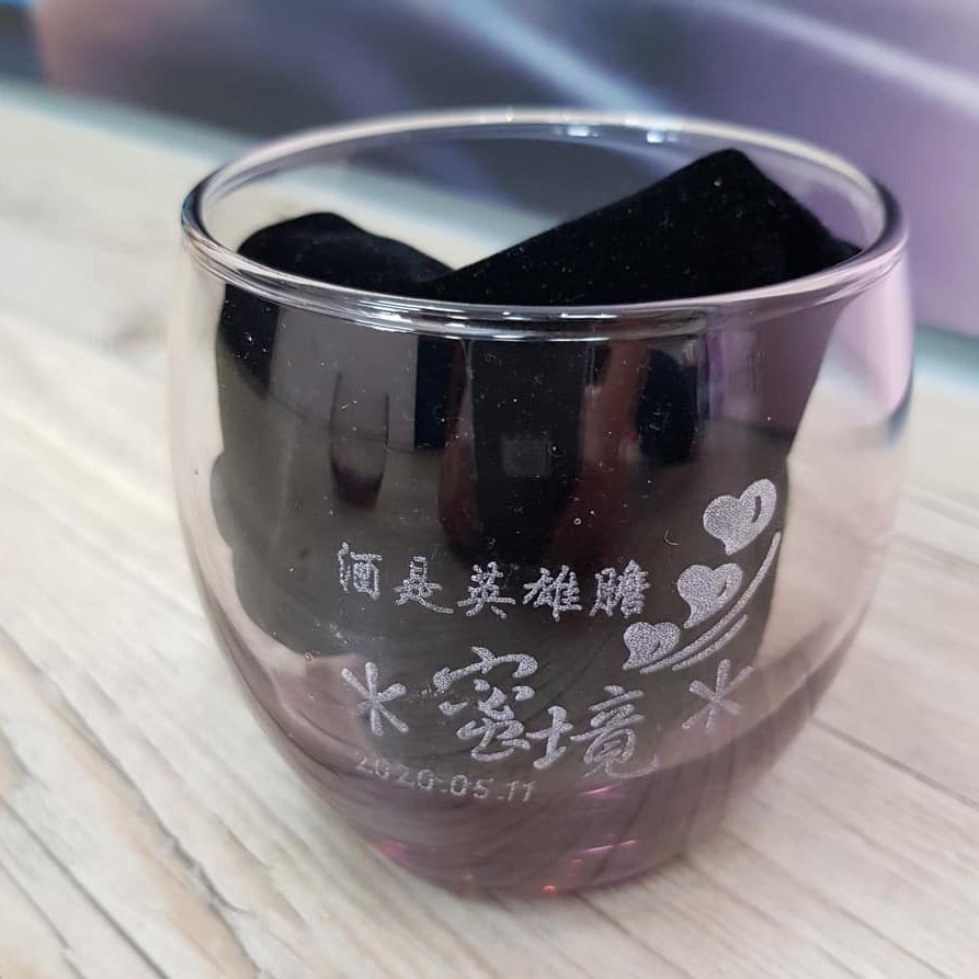 雷射雕刻酒瓶酒杯