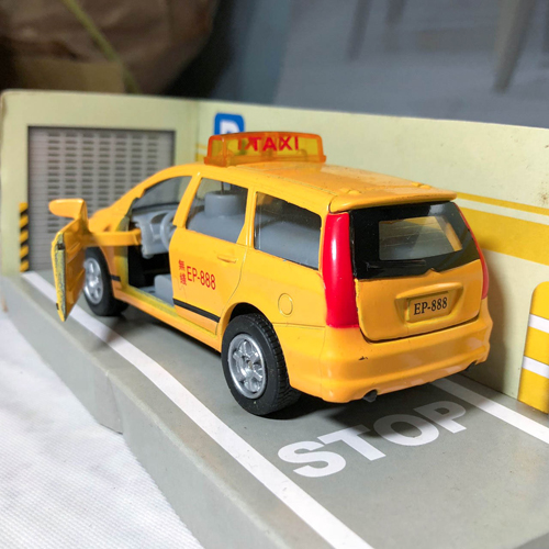 計程車 模型玩具  03