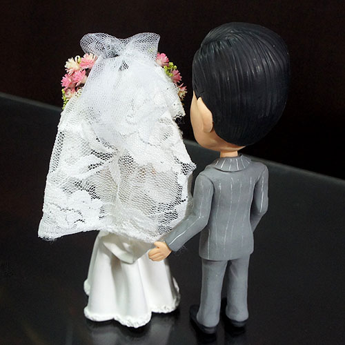 結婚公仔